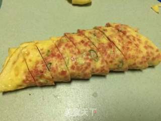 火腿厚蛋烧的做法步骤:14
