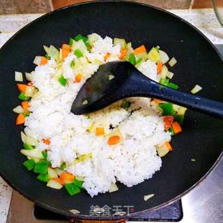菠萝饭的做法步骤:5