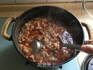 羊肉荞麦面饸饹的做法步骤:2