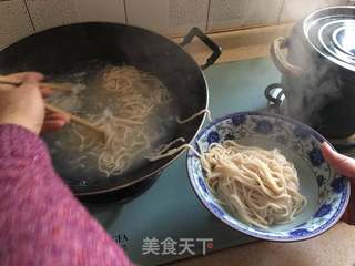 羊肉荞麦面饸饹的做法步骤:14