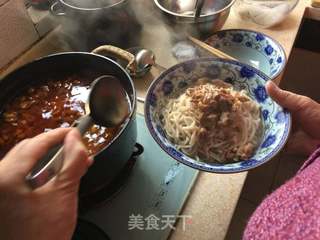 羊肉荞麦面饸饹的做法步骤:15