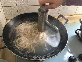 羊肉荞麦面饸饹的做法步骤:13