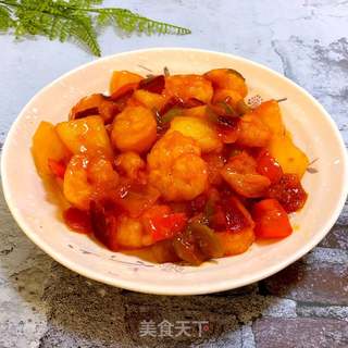 咕咾虾球的做法步骤:14