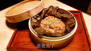 荷叶排骨糯米饭的做法步骤:6