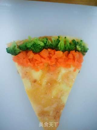 圣诞肉夹饼的做法步骤:8