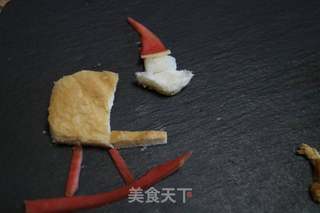 圣诞节拼盘的做法步骤:5