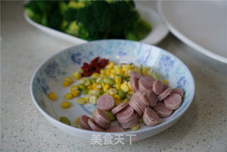 西兰花圣诞树的做法步骤:7