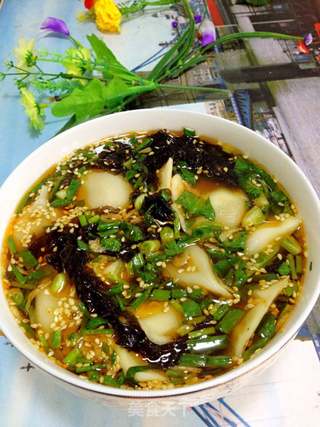 快捷酸汤水饺的做法步骤:7