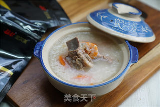 虾仁猪骨粥的做法步骤:8