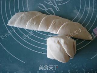 蒸玫瑰馒头的做法步骤：5