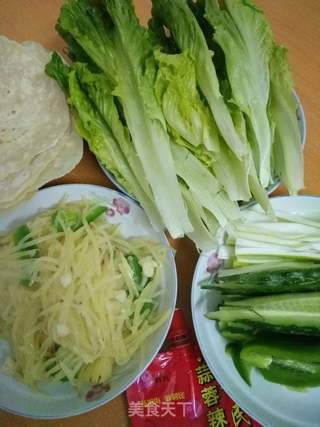 薄皮春饼的做法步骤:10