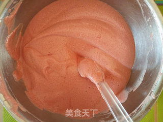 红丝绒戚风奶油蛋糕的做法步骤:13