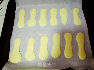 #烤箱美食#手指饼干的做法步骤:9