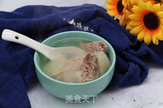 雪梨肉饼汤的做法步骤:10