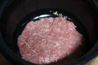 雪梨肉饼汤的做法步骤:4