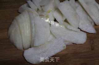 雪梨肉饼汤的做法步骤:6