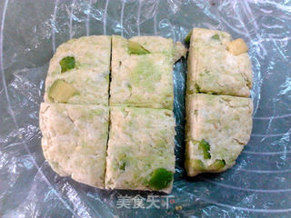#烤箱美食#牛油果司康的做法步骤:9