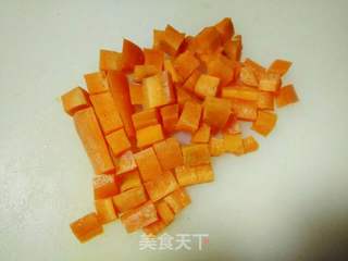 红肠蛋炒饭的做法步骤:3