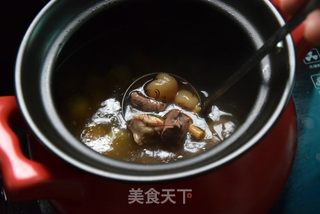 党参桂圆猪心汤的做法步骤:7