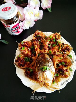 豆豉蒸鲈鱼的做法步骤:10