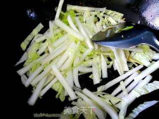 大白菜烧豆腐丝的做法步骤:8