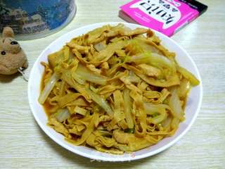 大白菜烧豆腐丝的做法步骤:13
