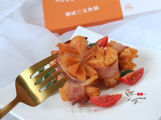 培根卷鱼肠的做法步骤:9
