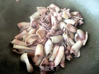 辣爆小鱿鱼的做法步骤:6