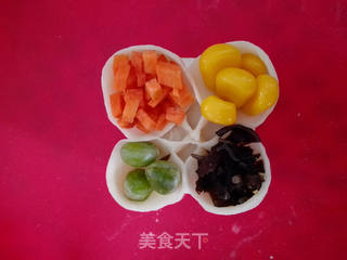 四宝蒸饺的做法步骤:9
