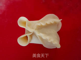 蝴蝶蒸饺的做法步骤:11