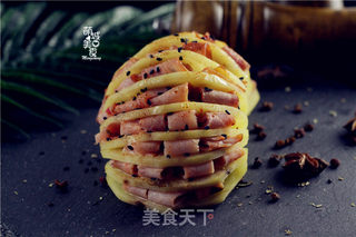 风琴土豆的做法步骤:9