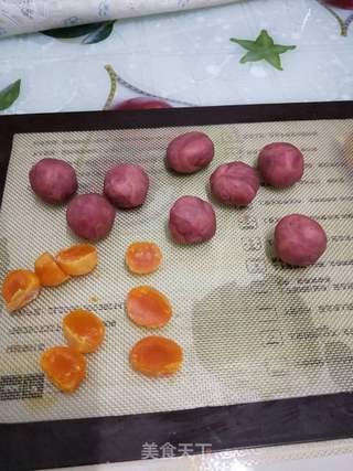 巧克力豆沙饼的做法步骤:4