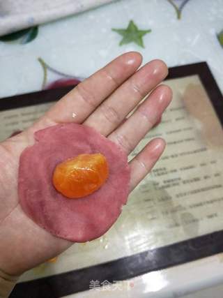 巧克力豆沙饼的做法步骤:5