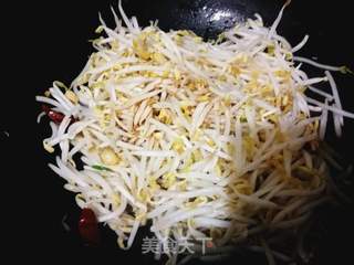 酸辣绿豆芽的做法步骤:8