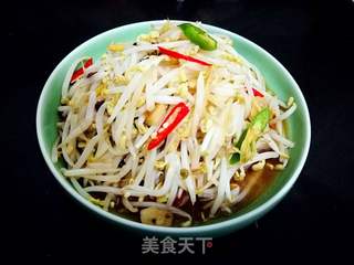 酸辣绿豆芽的做法步骤:10