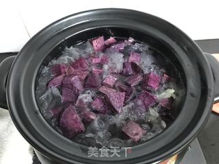 紫薯银耳羹的做法步骤:5