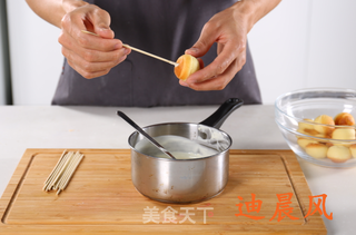 小蛋糕巧克力棒棒糖的做法步骤:8
