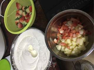 草莓蛋糕的做法步骤:4