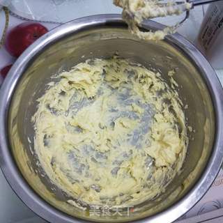黄油黑芝麻小圆饼的做法步骤:6