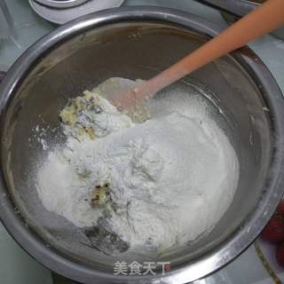 黄油黑芝麻小圆饼的做法步骤:8