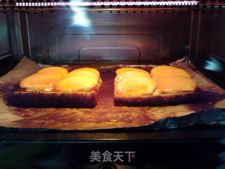 蜜糖柿子乳酪土司的做法步骤：8