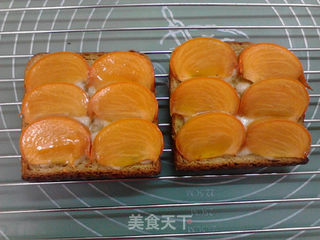 蜜糖柿子乳酪土司的做法步骤：10