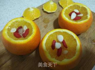 蒸橙的做法步骤：3