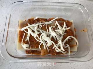 肉酱千层面的做法步骤:11