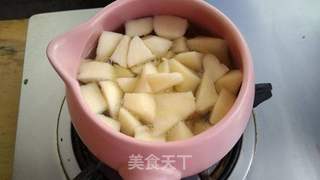 #红糖桂花炖苹果的做法图解5