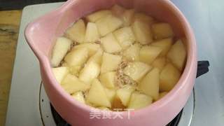 #红糖桂花炖苹果的做法图解6