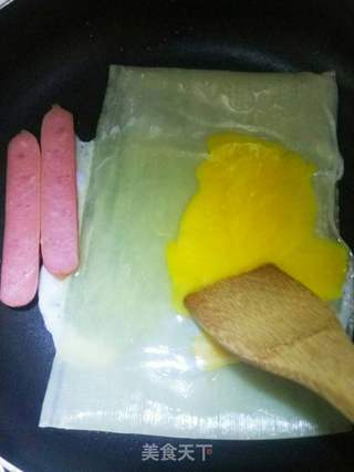 烤冷面的做法步骤:4