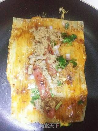 烤冷面的做法步骤:7