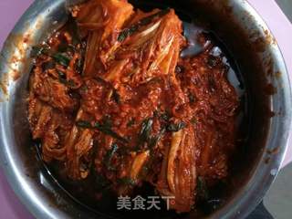 自制辣白菜的做法步骤:13