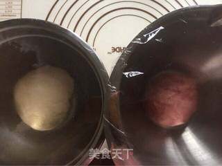 双色水立方吐司面包的做法步骤:4